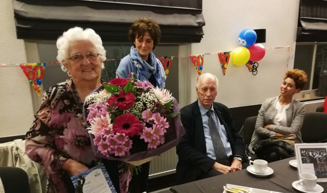 • Hallelujah huldigde Grietje Kooijman.