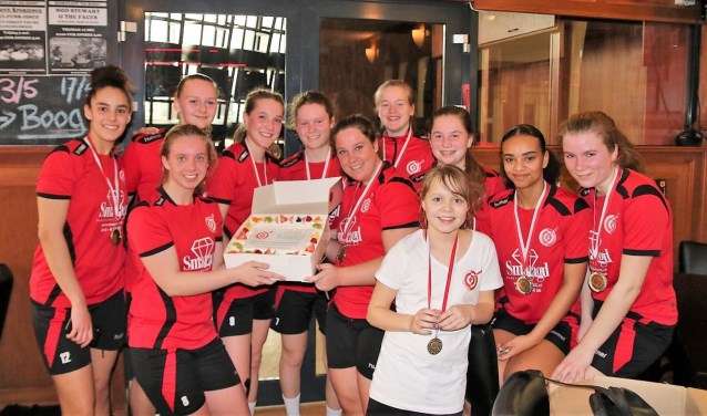 • Het kampioensteam.