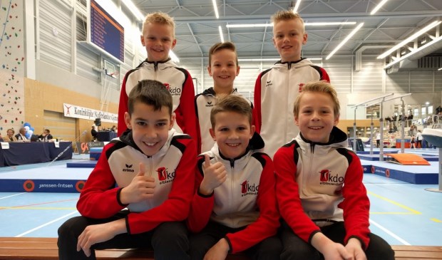 • Het jongensteam van KDO.