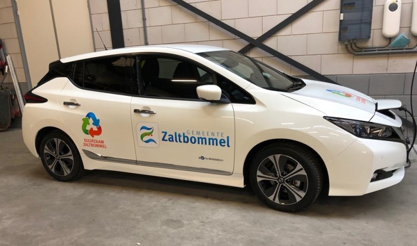 • Burgemeester en wethouders kunnen vanaf morgen gebruik maken van deze Nissan Leaf.