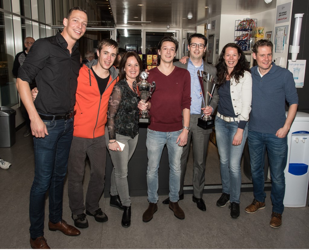 • Het winnende team Slagkracht 5500 van IQIP.