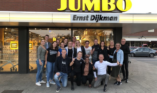 • Het Roparunteam van Jumbo Ernst Dijkman met Nelli Cooman.