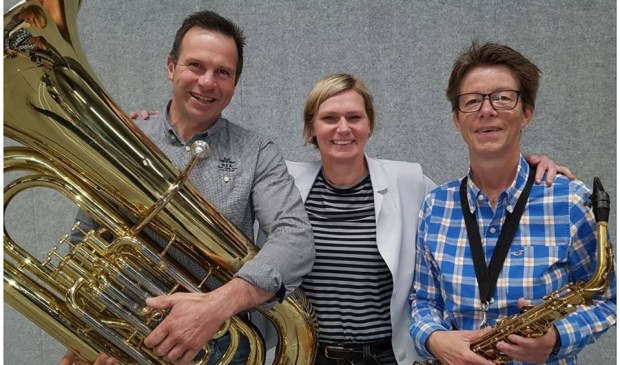 • Ad Boom, Marleen Bakker en Jetty Versluis (v.l.n.r.).