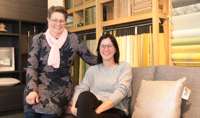 • Christel Lodder en Annelies de With-Van Zanten: een hecht duo.