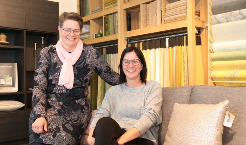 • Christel Lodder en Annelies de With-Van Zanten: een hecht duo.
