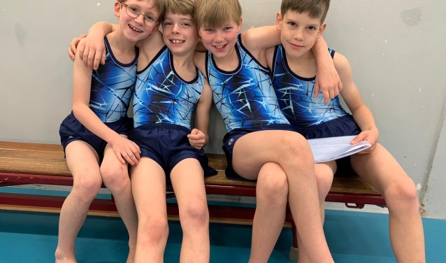 • Het succesvolle jongensteam