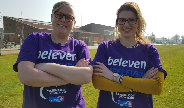 Diane Duizer en Annemarie Verdoorn.