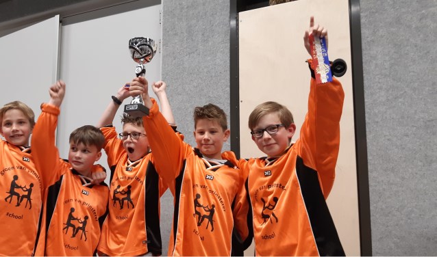 Piet, Sepp, Tim, Thijs, Julien