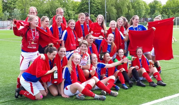 • Het kampioensteam.