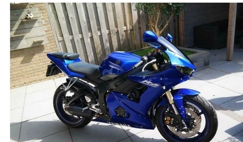 • De gestolen Yamaha met het kenteken MS-BX-40.