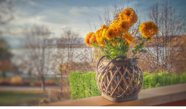 • Ook op een balkon kun je genieten van het buitenleven.
