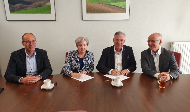 • De ondertekening van de intentieovereenkomst.