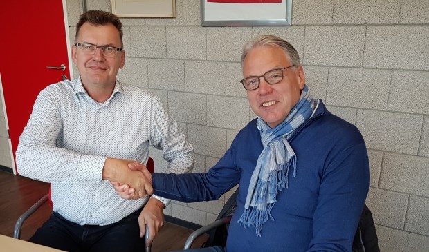 • Hans van den Bighelaar (l) volgt Bert Wernke op.