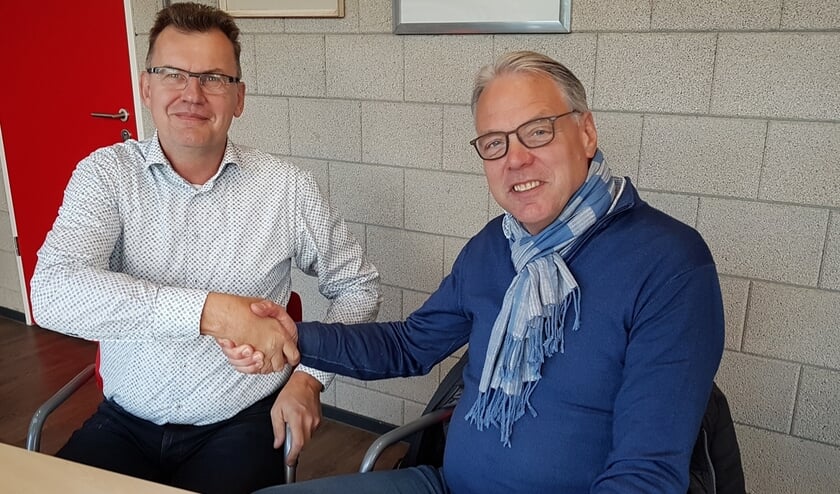 • Hans van den Bighelaar (l) volgt Bert Wernke op.