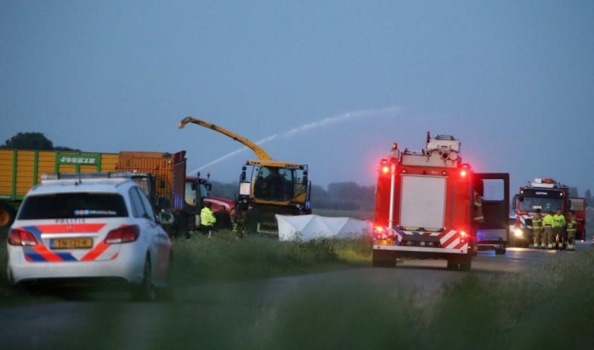 • De hulpdiensten rukten uit voor het ongeluk, maar de hulp kwam te laat.