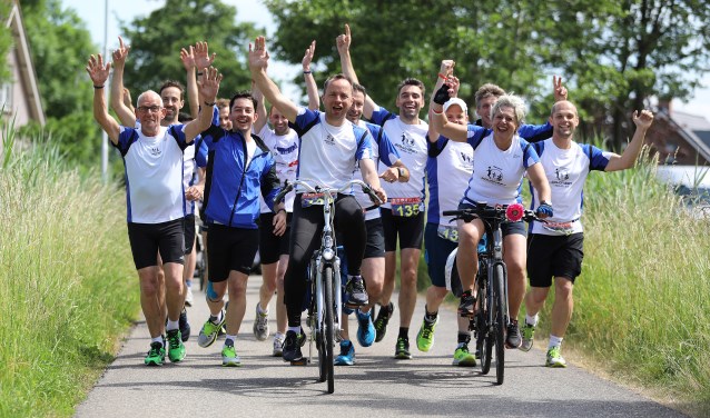 • Roparunteam Goudriaan in 2017.