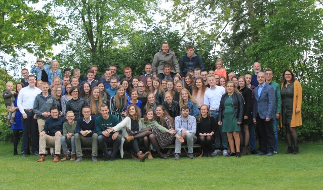 • De deelnemers aan het afgelopen Bijbelstudieweekend.