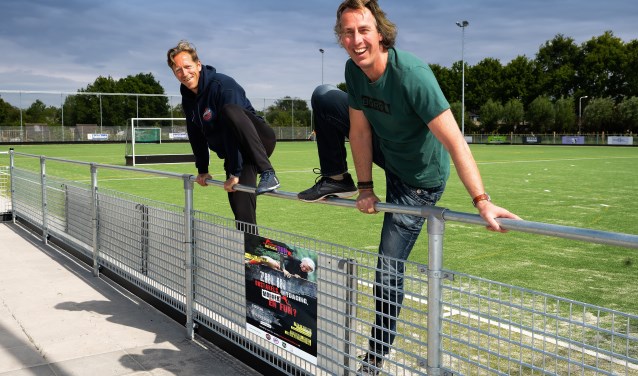 • Huub Visscher (links) en Michel van Rossum zien de run als het visitekaartje van het Glaspark.