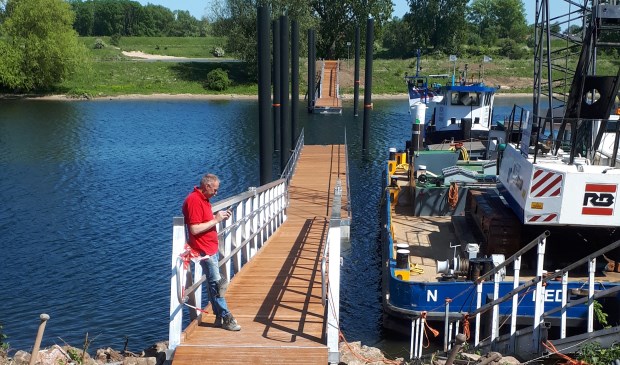 • De trekpont wordt zondag in gebruik genomen.