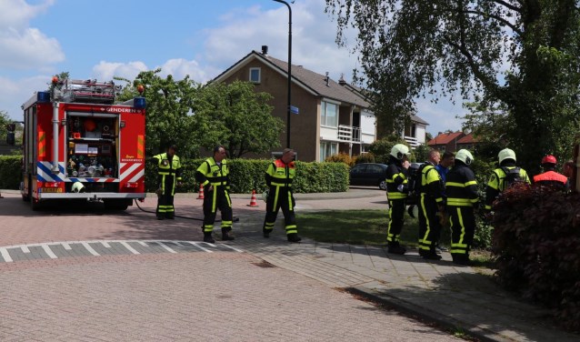 • Het lek ontstond tijdens werkzaamheden met een grondboor.