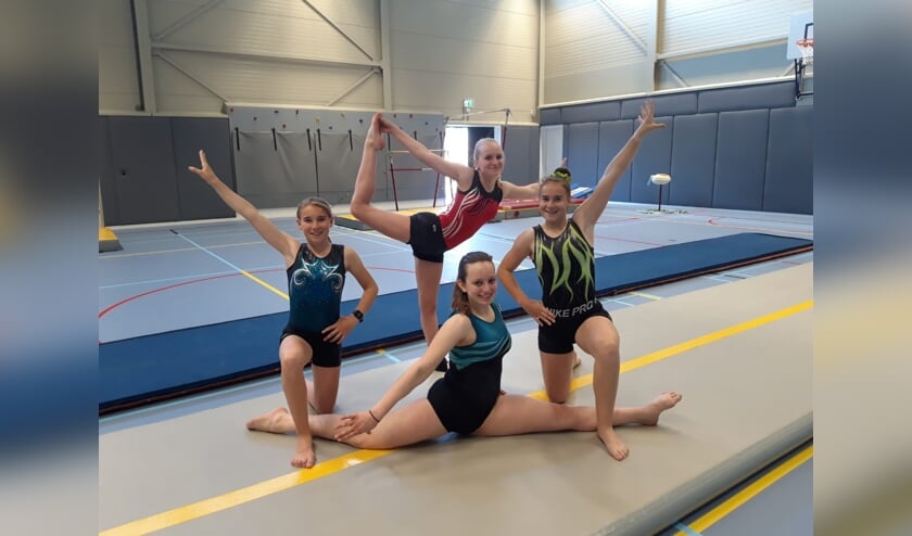 • De turnsters van Olympia.