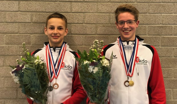 • Lucas Kanters (links) en Imre Naaktgeboren.