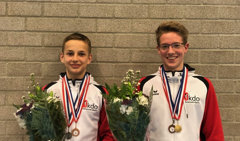 • Lucas Kanters (links) en Imre Naaktgeboren.