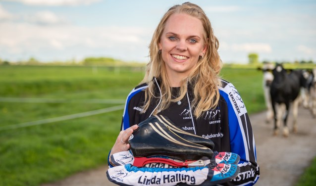 • Schaatster Linda Halling uit Gouderak.