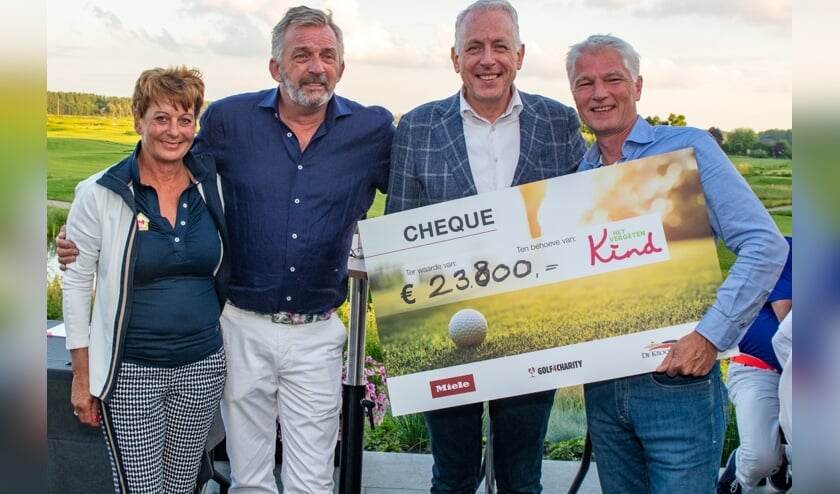 Het Miele & Golf4Charity golf event heeft 23.800 euro opgebracht voor Stichting Het Vergeten Kind.