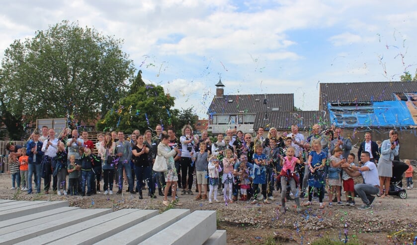 • Confetti voor de toekomstige bewoners van Nuova Venezia.