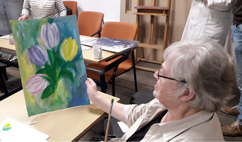• De expositie is vier weken lang te zien.