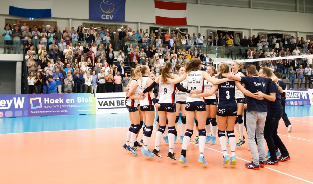 • Sliedrecht Sport won afgelopen seizoen van Graz in de Europacup.