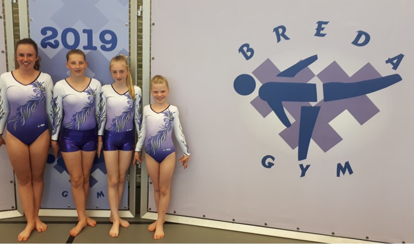 • Rosalie, Eline, Aylin en Daniëlle.