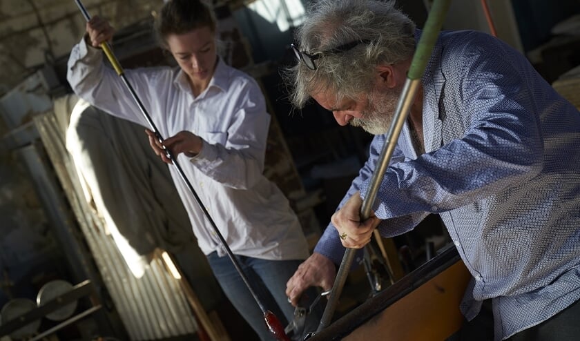 • Nienke Sikkema en Bernard Heesen.