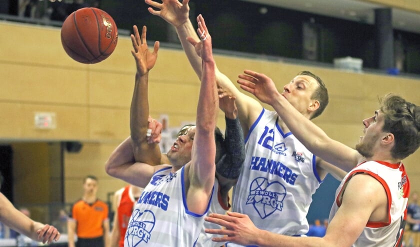 Ralf de Pagter optimistisch na zege en bijna lege ziekenboeg Landstede Hammers - De Swollenaer