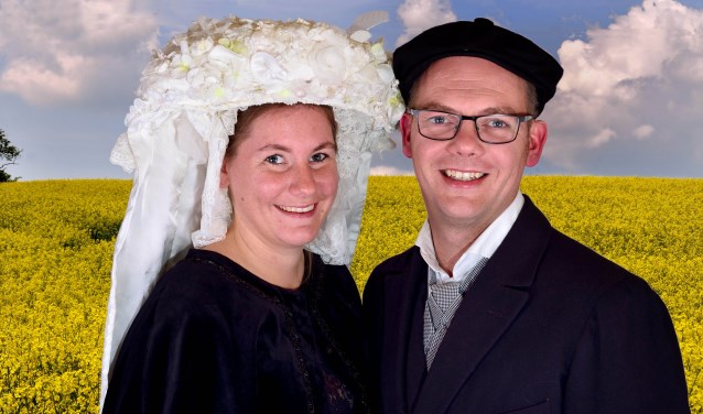 Het boerenbruidspaar van 2019 Anouk Kuijpers en Robin Jansen | Fotonummer: ef6779