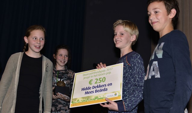 Hidde Dekkers en Mees Beärda ontvingen Jeugdprijs in 2017 | Fotonummer: 615d6f