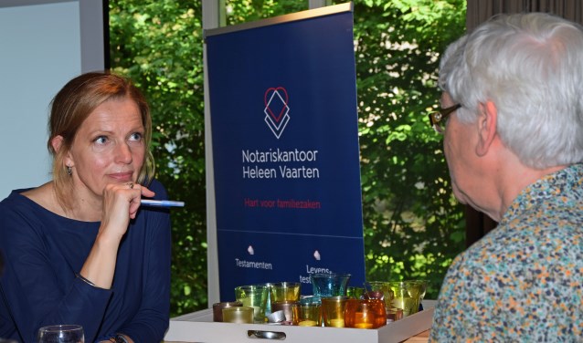Notaris Heleen Vaarten in gesprek | Fotonummer: dd92ca
