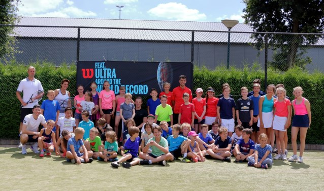 Wilson tennisclinic bij HTC Son Tennis | Fotonummer: a46740