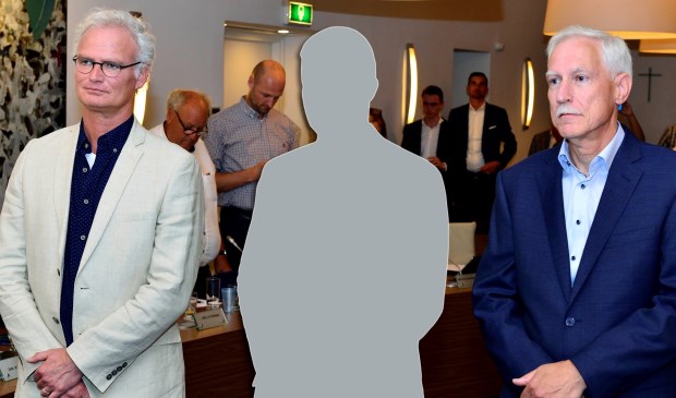 Wethouder John Frenken(l) en wethouder Jan Boersma (r) | Fotonummer: 25c3c2