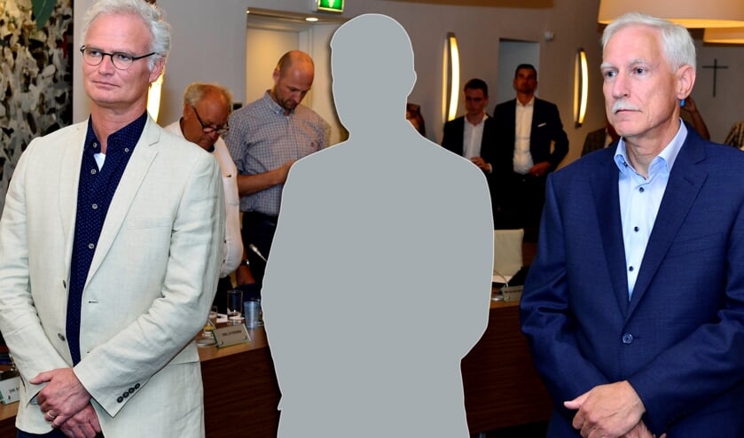Wethouder John Frenken(l) en wethouder Jan Boersma (r) | Fotonummer: 25c3c2