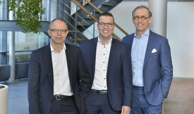 (vlnr) Marc Cootjans, Paul van Rijn en Gerard Zwartkruis | Fotonummer: 916ac1