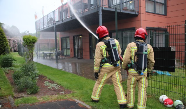 Brandweer Son en Breugel in actie bij de oefening op Zonhove | Fotonummer: 55d02c