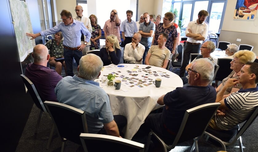 Brainstormen over de omgevingswet door een aantal inwoners | Fotonummer: b4c2cc