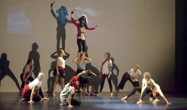 Kapitein Haak in de Peter Pan story. Foto: Edwin Sanders