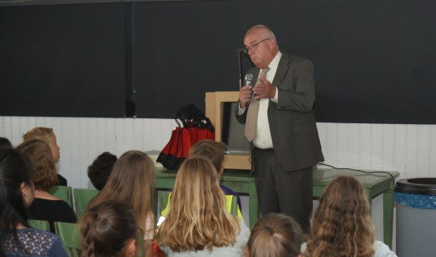 Ronald Lockhorst organiseert al 25 jaar het verkeersexamen in Voorschoten. Foto: VSK