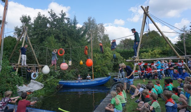 Scouting groep Leif Erikson luidt het nieuwe seizoen goed in. Foto: Leif Erikson