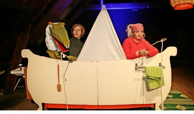 Er ligt een krokodil onder mijn bed.....foto: PR