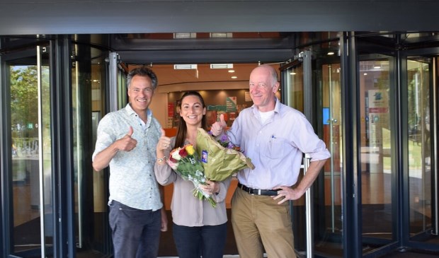 Vlnr Johan van Rixtel, Rebecca Manoch en Paul 't Lam. Foto: GroenLinks