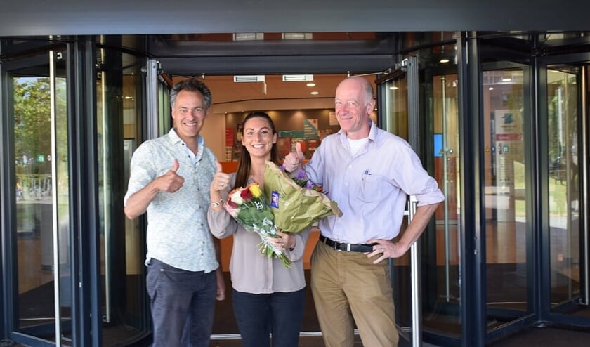 Vlnr Johan van Rixtel, Rebecca Manoch en Paul 't Lam. Foto: GroenLinks